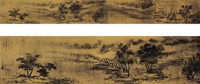 国画消夏吃瓜图