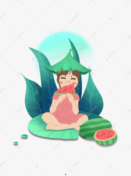 树下乘凉吃瓜,瓜果飘香共享时光